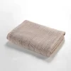 Serviette ou drap de douche 70 x 130 cm Tendresse taupe
