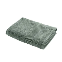 Serviette ou drap de douche 70 x 130 cm Tendresse vert cèdre