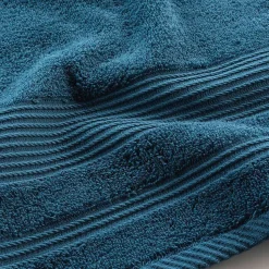 Serviette ou drap de douche 70 x 130 cm Tendresse bleu saphir