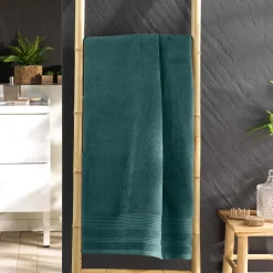 Serviette ou drap de douche 70 x 130 cm Tendresse orage
