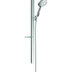 Set de douche 120 3jet avec barre Unica'E 90 cm et porte-savon chromé Hansgrohe Raindance Select S