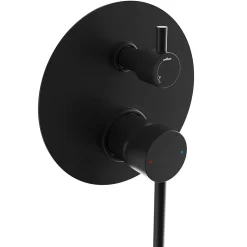 Set de douche encastré LOMAZOO Telesto noir