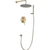 Set de douche encastré LOMAZOO Solara doré