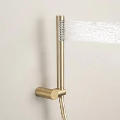 Set de douche encastré LOMAZOO Solara doré