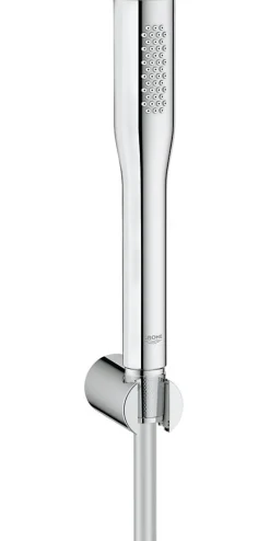 Set de douche Mitigeur thermostatique Grohtherm 800 + Douchette stick 1 jet Euphoria Cosmopolitan, Chrome (34558000-Euphoria)