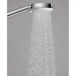 Set de douche MyClub Vario EcoSmart Set 65, HANSGROHE blanc/chromé