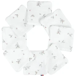 SEVIRA KIDS Lingettes bébé lavables 8 pièces Melody