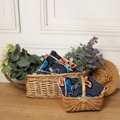 SEVIRA KIDS Lingettes lavables 8 pièces Wax Fleurs de mariage