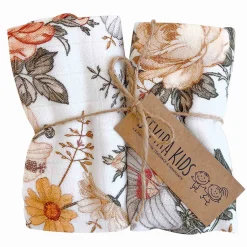 SEVIRA KIDS Lot de 2 langes en viscose de bambou Néo Vintage