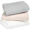 SEVIRA KIDS Lot de 3 maxi langes en gaze de coton