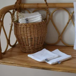SEVIRA KIDS Pochon distributeur et ses 8 lingettes lavables Jeanne