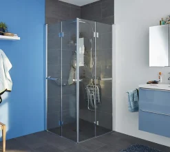 Siège de douche en aluminium gris Godonnier charge maximale 225 kg