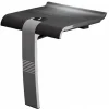 Siège de douche escamotable Arsis - Gris anthracite et Gris mat