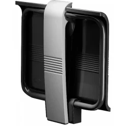 Siège de douche escamotable Arsis - Gris anthracite et Gris mat