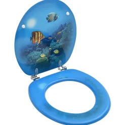 Siège de toilette abattant WC avec Helloshop26