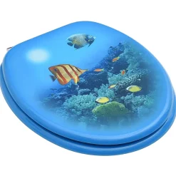 Siège de toilette abattant WC avec Helloshop26