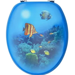 Siège de toilette abattant WC avec Helloshop26