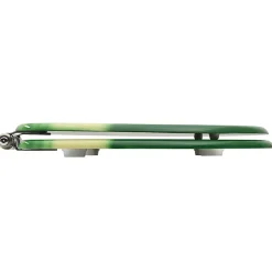 Siège WC couvercle fermeture en douceur mdf vert Helloshop26