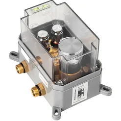 Silla Élégant Colonne de Douche en Laiton Encastrée, Ensemble de Douche Thermostatique, Chrome