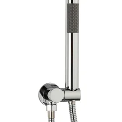 Silla Élégant Colonne de Douche en Laiton Encastrée, Ensemble de Douche Thermostatique, Chrome
