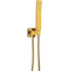 Silla Élégant Colonne de Douche Thermostatique en Laiton Encastrée, Ensemble de Douche Mécanique, Doré