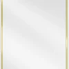 SILLA Miroir mural ovale, 100 x 50 cm, cadre doré