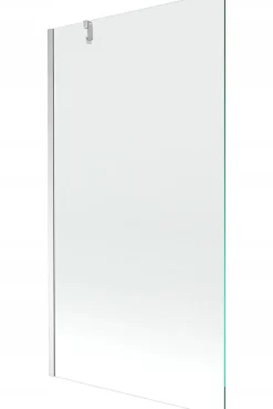 Silla Pare-baignoire fixe, 100x150 cm, Chromé