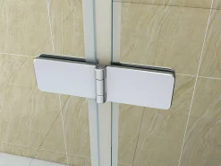 Silla Pare-baignoire MARION, pivotant, 120x140 CM, Chromé