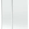 Silla Pare-baignoire pivotant, 140x150 cm, Chromé