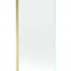 Silla Pare-baignoire pivotant, 70x140 cm, Doré