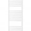 Silla Sèche-serviettes eau chaude 680W 150x50x5,4cm, Blanc