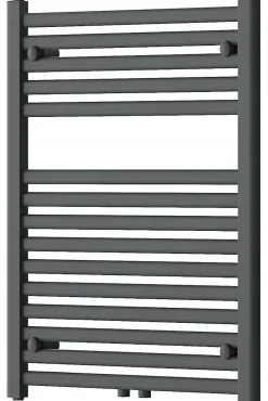 Silla Sèche-serviettes eau chaude 447W 80x60x3cm, Gris