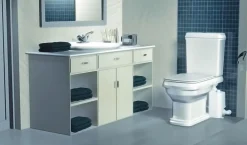 SOLOLIFT2 WC-1 (cuve de relevage automatique + broyeur wc) - Modèle : SOLOLIFT2 WC-1