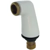 Somatherm For You - Raccord colonette droit luxe blanc