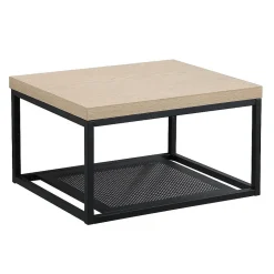 Structure métallique noir mat à suspendre - pour plan de toilette - 60 cm WILL
