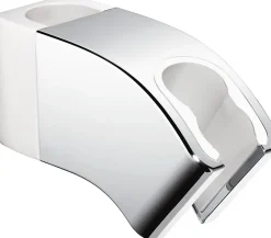 Support de douchette chromé Hansgrohe