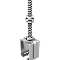 Support de rail 35x30 à tige longue - MANTION - 3531L