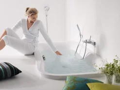 Support douchette mural chromé Hansgrohe Porter'S