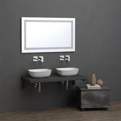 Support D'étagère De 49 Cm En Métal Gris Foncé
