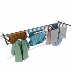 Support linge pliable pour extérieur alu 202x63x8 cm Foxydry Duo