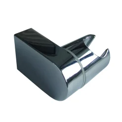 Support mural douchette, orientable en continu, - chrome