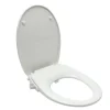 Swiss Aqua Technologies Abattant WC japonais siège de toilette Softclose sans électricité avec bidet intégré, blanc SATBEASY2233