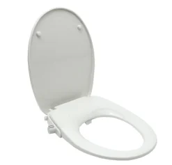 Swiss Aqua Technologies Abattant WC japonais siège de toilette Softclose sans électricité avec bidet intégré, blanc SATBEASY2233