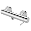Swiss Aqua Technologies Aurum mitigeur de douche mural 150 mm à levier sans set de douche, chrome brillant (SATBAUR268CR)