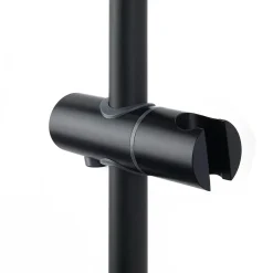 Swiss Aqua Technologies Aurum colonne de douche avec mitigeur thermostatique + douchette 3 jets + douche de tête, noir mat