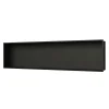Swiss Aqua Technologies Aurum Niche de Douche à encastrer, Acier Inoxydable 304, 120x28x10cm, Noir mat (SATAURN12128MB)