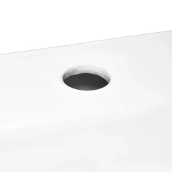 Swiss Aqua Technologies Brevis Lavabo suspendu avec trou pour robinetterie, 50x38,5x12cm (SATBRE5038R)