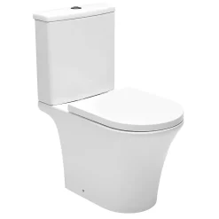Swiss Aqua Technologies Combi WC à poser sans bride, avec abattant softclose - remplissage par le bas (SATBRE030RREXVP)
