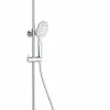Swiss Aqua Technologies Colonne de douche avec mitigeur mécanique blanc / chrome et tête de douche XXL de 288mm (SATSSPHP)