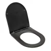 Swiss Aqua Technologies Infinitio Abattant frein de chute, Noir mat (SATINFPBKM)